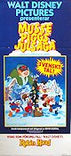 Mickey´s Christmas Carol 1983 movie poster Musse Pigg Mickey Mouse Holiday