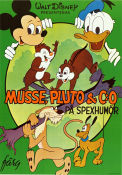 Cartoon Carousel 1975 movie poster Musse Pigg Kalle Anka Pluto Piff och Puff Jack Hannah