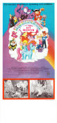 My Little Pony 1987 movie poster Sherry Lynn Bonnie Zacherle From TV Animation