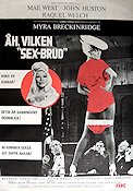 Myra Breckinridge 1971 movie poster Raquel Welch Mae West John Huston Ladies