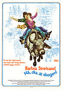 Nä dra åt skogen 1974 poster Barbra Streisand Michael Sarrazin Estelle Parsons Peter Yates