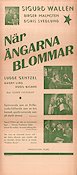 När ängarna blommar 1946 movie poster Sigurd Wallén Dagny Lind Ludde Gentzel Hampe Faustman