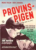 När kärleken kom till byn 1950 movie poster Sven Lindberg Edvin Adolphson Ingrid Thulin Arne Mattsson Romance