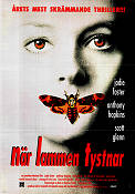 När lammen tystnar 1990 poster Anthony Hopkins Jodie Foster Scott Glenn Jonathan Demme Hitta mer: Hannibal Lecter Insekter och spindlar