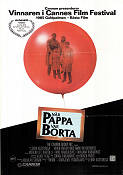 När pappa var borta 1985 poster Moreno d´e Bartolli Predrag Manojlovic Mirjana Karanovic Emir Kusturica Barn Filmen från: Yugoslavia