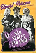 När seklet var ungt 1944 movie poster Edvard Persson