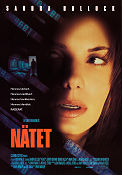 The Net 1989 movie poster Sandra Bullock Jeremy Northam Dennis Miller Irwin Winkler