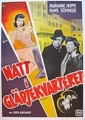 Nur eine Nacht 1950 movie poster Marianne Hoppe Ladies