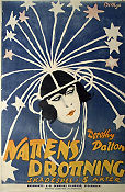 Nattens drottning 1920 movie poster Dorothy Dalton Poster artwork: Rolf Bethge