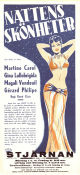 Les belles de nuit 1952 movie poster Gérard Philipe Martine Carol Gina Lollobrigida René Clair
