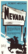 Nevada 1944 poster Robert Mitchum Edward Killy