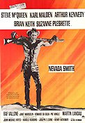 Nevada Smith 1966 movie poster Steve McQueen Karl Malden Brian Keith Henry Hathaway