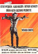 Nevada Smith 1966 movie poster Steve McQueen Karl Malden Brian Keith Henry Hathaway