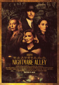 Nightmare Alley 2021 poster Bradley Cooper Cate Blanchett Toni Collette Guillermo del Toro