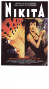La Femme Nikita 1990 poster Anne Parillaud Luc Besson