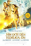 Nim´s Island 2008 movie poster Jodie Foster Gerard Butler Abigail Breslin Jennifer Flackett