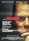 Nixon 1995 poster Anthony Hopkins Joan Allen Powers Boothe Oliver Stone Politik