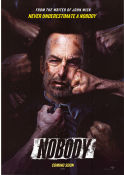 Nobody 2021 poster Bob Odenkirk Aleksey Serebryakov Connie Nielsen Ilya Naishuller