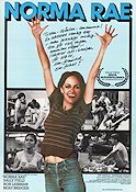 Norma Rae 1979 movie poster Sally Field Beau Bridges Ron Leibman Martin Ritt