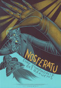 Nosferatu eine Symphonie des Grauens 1922 movie poster Max Schreck Alexander Granach Gustav von Wangenheim FW Murnau
