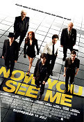 Now You See Me 2013 movie poster Jesse Eisenberg Mark Ruffalo Common Louis Leterrier