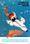 Nu flyger vi ännu högre 1982 poster Robert Hays Julie Hagerty Lloyd Bridges Ken Finkleman Flyg