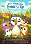 Puffin Rock and the New Friends 2023 movie poster Chris O´Dowd Jeremy Purcell Animation Birds