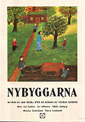 Nybyggarna 1971 movie poster Max von Sydow Liv Ullman Eddie Axberg Monica Zetterlund Pierre Lindstedt Jan Troell Writer: Vilhelm Moberg Artistic posters