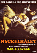 Nyckelhålet 1974 poster Marie Ekorre Torben Larsen Max Horn Paul Gerber Danmark