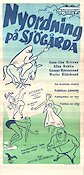 Nyordning på Sjögårda 1944 movie poster Annalisa Ericson Gunnar Björnstrand Allan Bohlin Weyler Hildebrand Dance