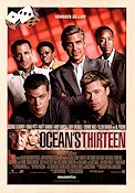 Ocean´s Thirteen 2007 movie poster George Clooney Brad Pitt Matt Damon Steven Soderbergh Find more: Ocean´s Eleven Gambling