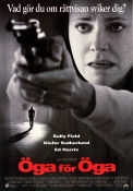 Eye for an Eye 1996 movie poster Sally Field Kiefer Sutherland Ed Harris John Schlesinger Guns weapons