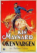 The Unknown Cavalier 1926 movie poster Ken Maynard
