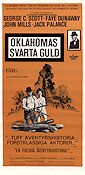 Oklahomas svarta guld 1973 poster George C Scott Faye Dunaway John Mills Stanley Kramer