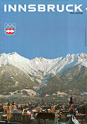 Olympic Games Innsbruck 1976 affisch Olympiader Vintersport