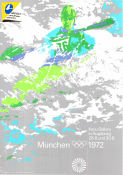 Olympic Games München Canoe Slalom 1972 poster Olympic Horses Sports Poster from: Germany