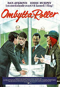 Ombytta roller 1983 poster Eddie Murphy Dan Aykroyd Ralph Bellamy John Landis