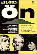 Ön 1966 movie poster Per Myrberg Bibi Andersson Marian Gräns Alf Sjöberg