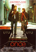 Once 2007 movie poster Glen Hansard Markéta Irglova Hugh Walsh John Carney Country: Ireland Musicals