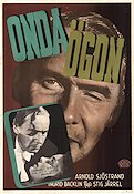 Onda ögon 1947 poster Arnold Sjöstrand Ingrid Backlin Stig Järrel