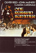 One Russian Summer 1973 movie poster Oliver Reed John McEnery Claudia Cardinale Antonio Calenda Russia