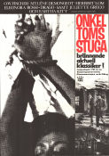 Onkel Toms stuga 1965 poster John Kitzmiller Herbert Lom Olive Moorefield Geza von Radvanyi