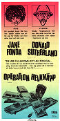 Steelyard Blues 1973 poster Jane Fonda Alan Myerson