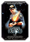 Outland 1981 movie poster Sean Connery Frances Sternhagen Peter Boyle Peter Hyams Guns weapons
