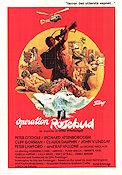 Rosebud 1975 movie poster Peter O´Toole Richard Attenborough Cliff Gorman Otto Preminger