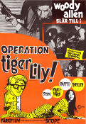 What´s Up Tiger Lily 1966 movie poster The Lovin Spoonful Woody Allen