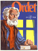 Ordet 1943 movie poster Victor Sjöström Holger Löwenadler Inga Landgré Gustaf Molander Find more: Large poster Writer: Kaj Munk
