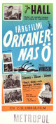 Orkanernas ö 1951 poster Jon Hall Marie Windsor Romo Vincent Lew Landers