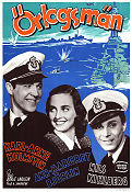 Örlogsmän 1943 movie poster Karl-Arne Holmsten Nils Kihlberg Anne-Margrethe Björlin Börje Larsson Ships and navy War