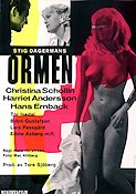 Ormen 1966 movie poster Christina Schollin Harriet Andersson Hans Ernback Hans Abramson Writer: Stig Dagerman